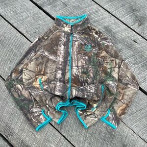 Y2K Realtree Camo Zip Up Fleece